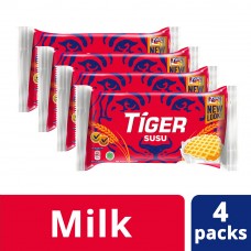 Tiger Energy Milk Biscuits (175g x 4)
